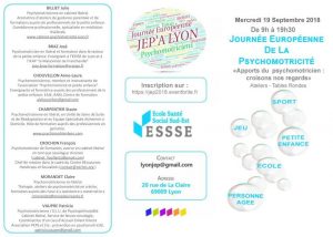 Journée Européenne de la Psychomotricité Lyon Présentation "<yoastmark