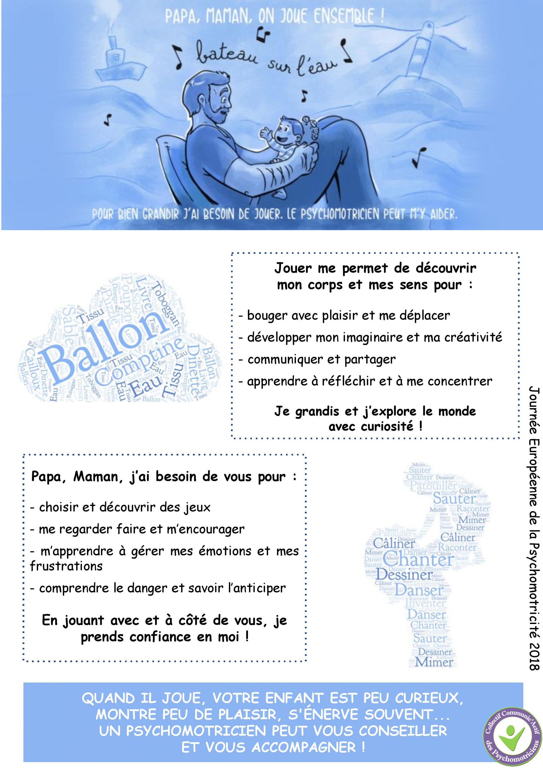 Calendrier psychomot’2019 février le jeu Calendrier psychomot'2019 février le jeu