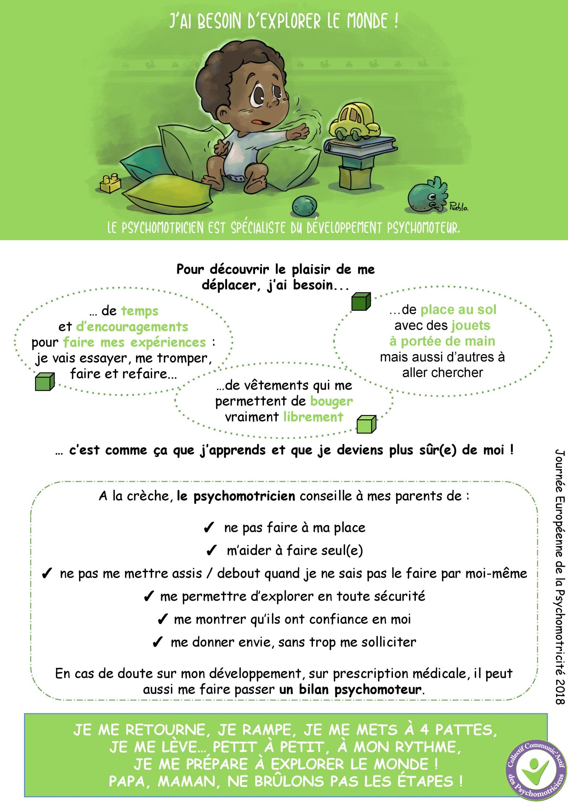 Calendrier psychomot’2019 mars la motricité libre Calendrier Psychomot'2019 mars