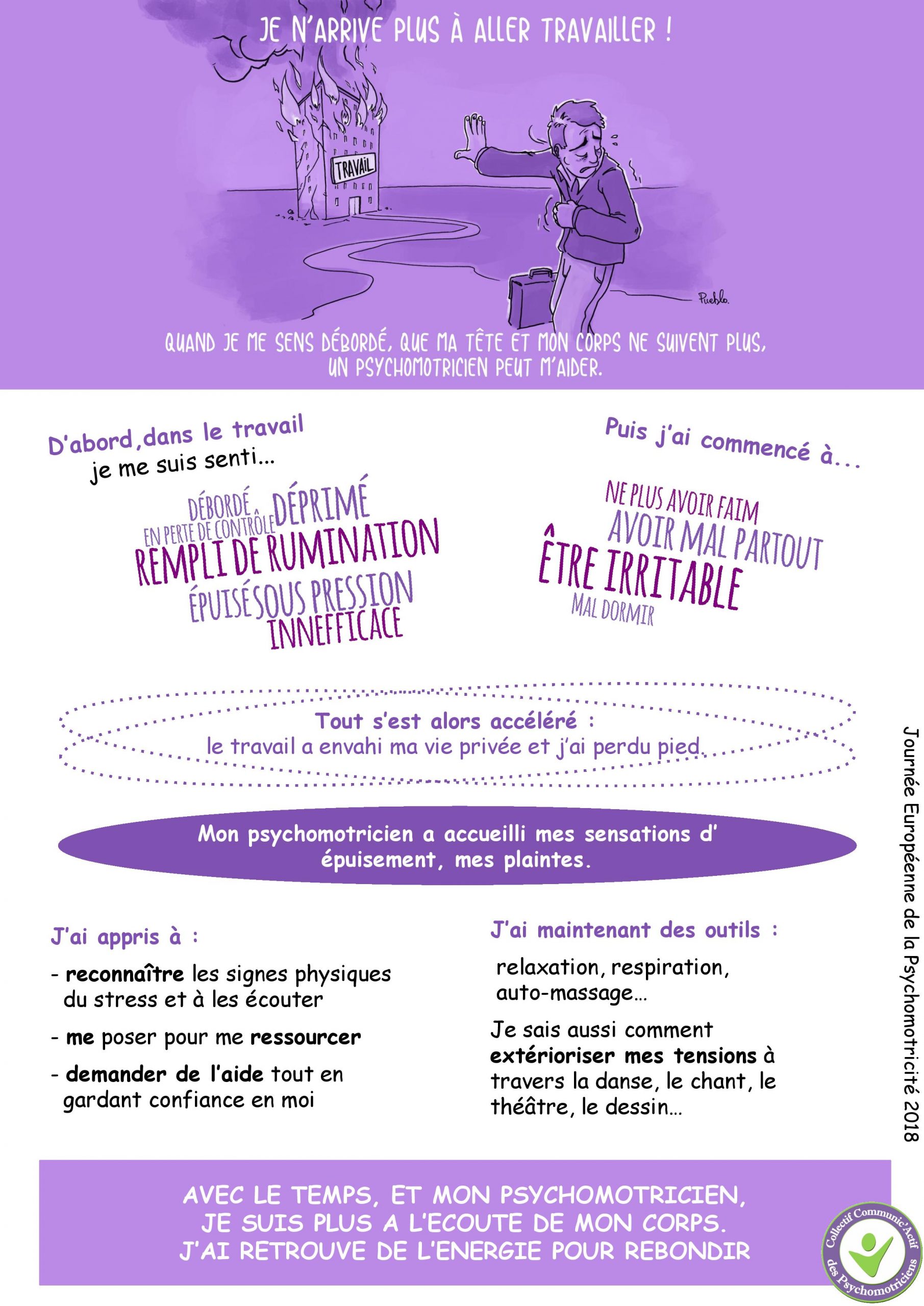 Calendrier Psychomot’2019 septembre burnout Calendrier Psychomot'2019 septembre